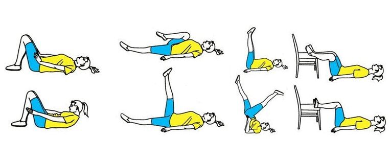 упражнения за крака за разширени вени
